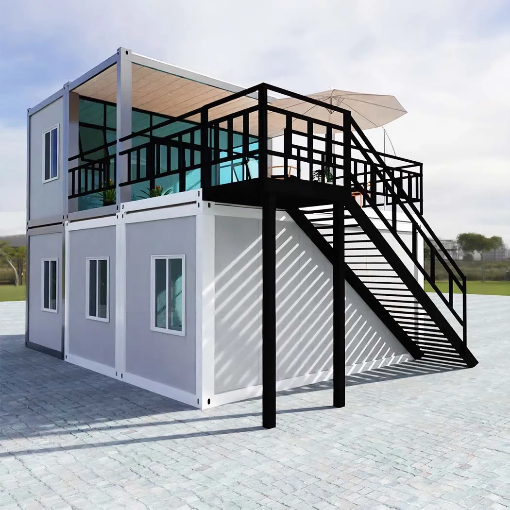 Xiemei Modified Shipping Container Hotel & Apartment Use Breathable Steel Prefabricated Modular Home with Chinese Design