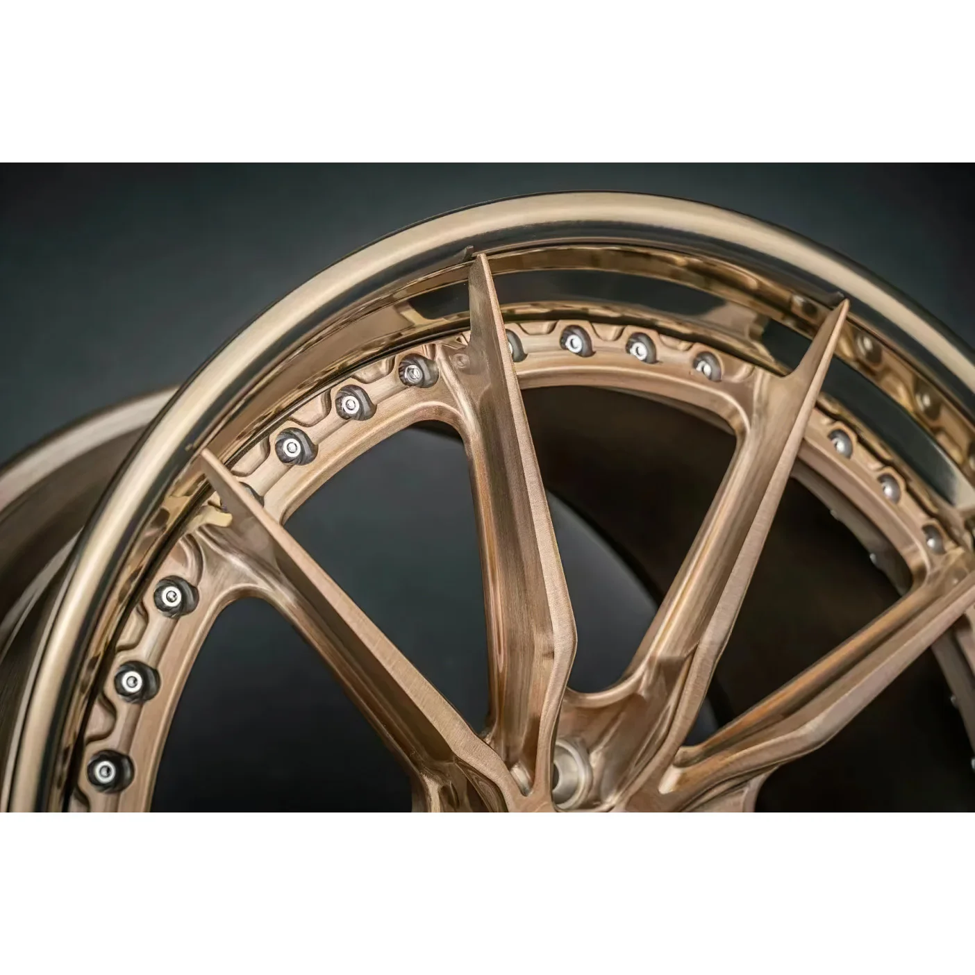 XL 2-Piece 18 19 20 21 22 23 Inch Car Alloy Rim Forged Wheel 5x114.3 5x120 5x112 Deep Dish Concave Custom Wheels - Image 5