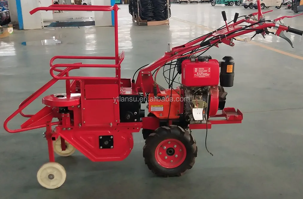 Corn Harvester Tiller Small Cosechadora De Maize Moissonneuse Mais