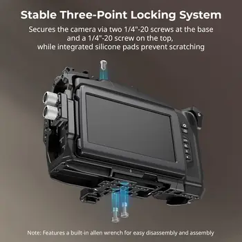 SmallRig Camera Cage Basic Kit for Blackmagic Design Cinema Camera 6K, Full Cage for BMCC 6K- 4574 detail image