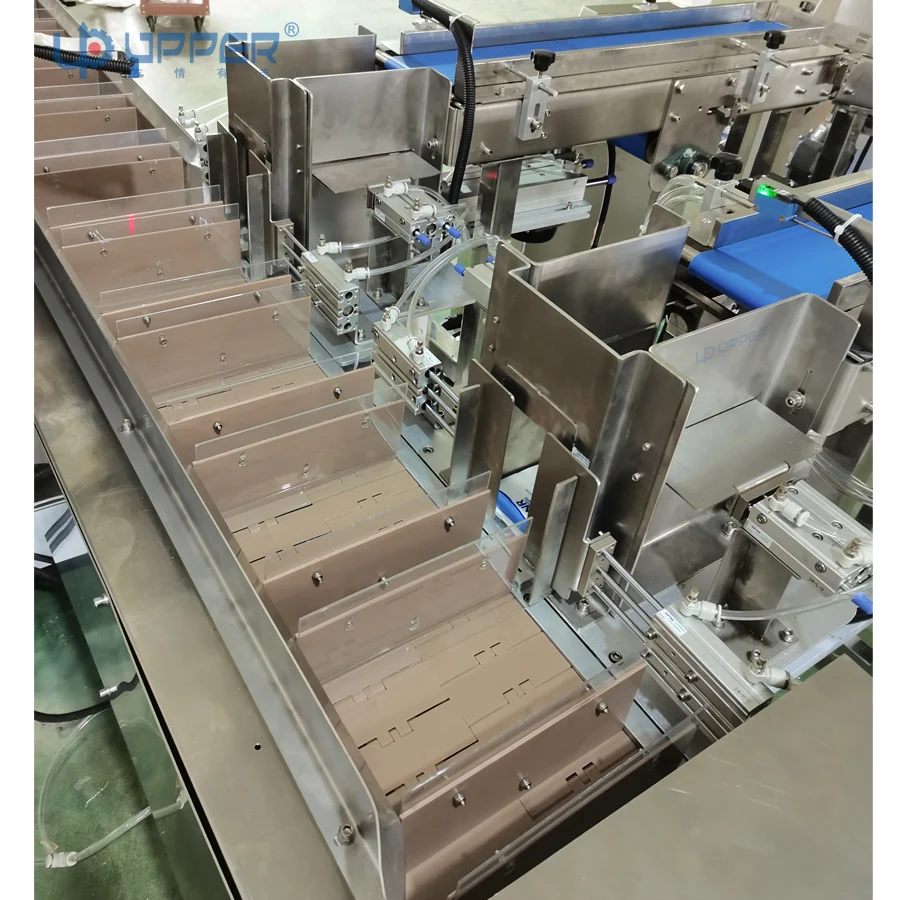 Automatic Horizontal Face Mask  Biscuit  Chocolate Nutrition bar  Bags Carton Box Packing  Cartoning  Machine