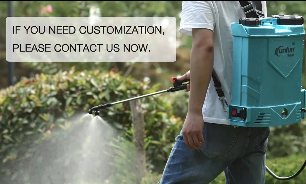 Agriculture Power Sprayer Knapsack Battery Operated Rechargeable Garden Sprayers
