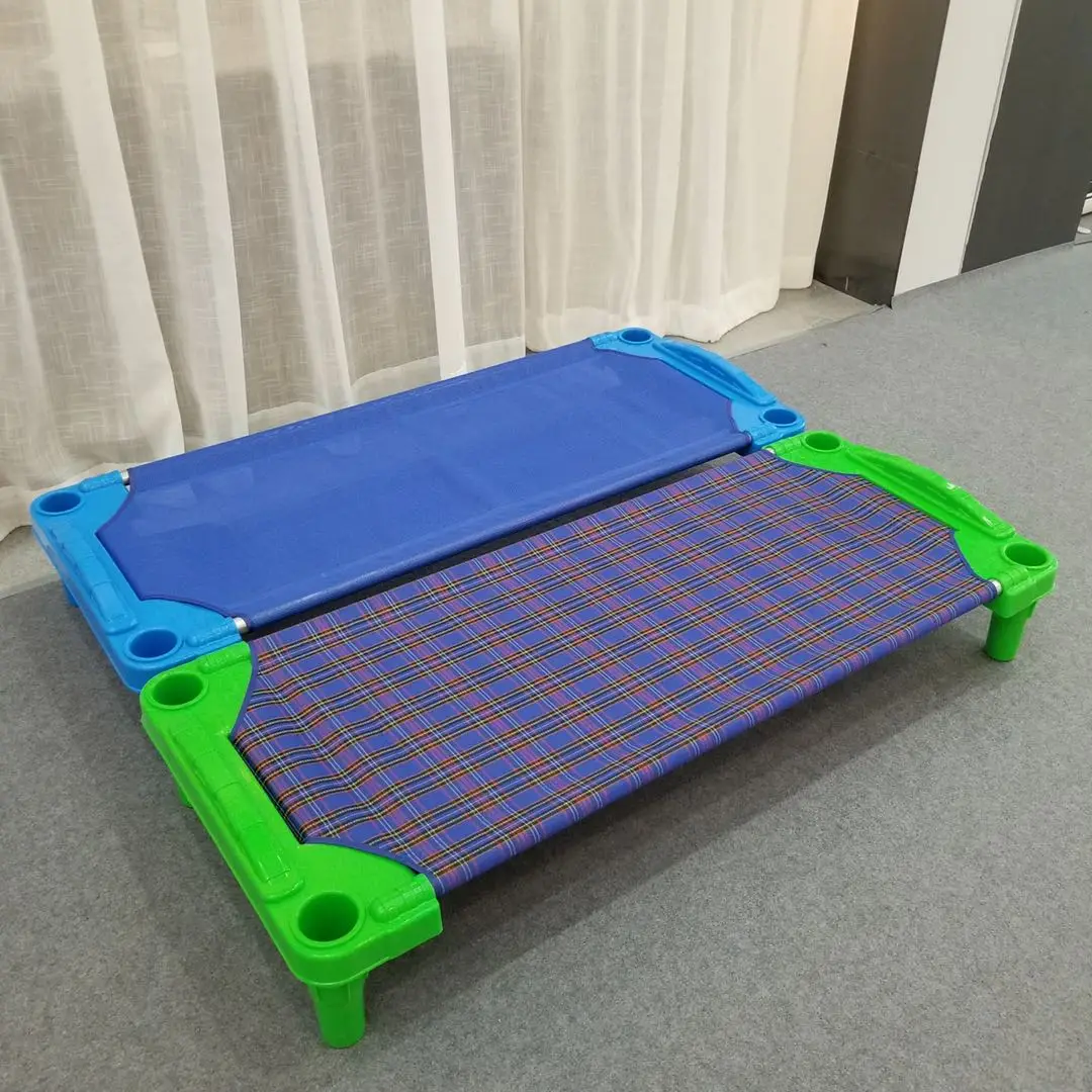 Moetry Hot Sale Kids Stacking Bed Daycare Children Sleeping Bed Cot