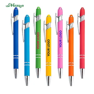 Wholesale Promotion Custom logo Slogan Metal Ballpoint Pen Ball Pen Advertising Pen Metal Pen Custom Promotional Pens