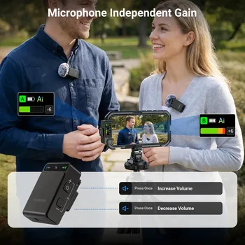 NEEWER Wireless Lavalier Microphone CM36 detail image