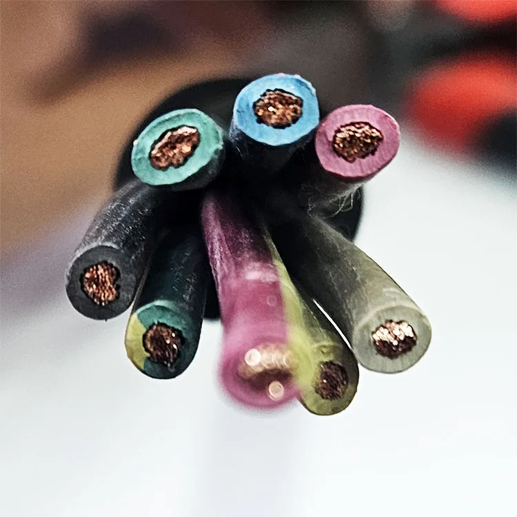 EPR Insulation Rubber Cable Pure Copper YC/YZ Rubber Sleeve H07rn-F H05rn-f H05RR-F 3X1.5 3X2.5 3X3.5mm2 Rubber Sheathed Wire