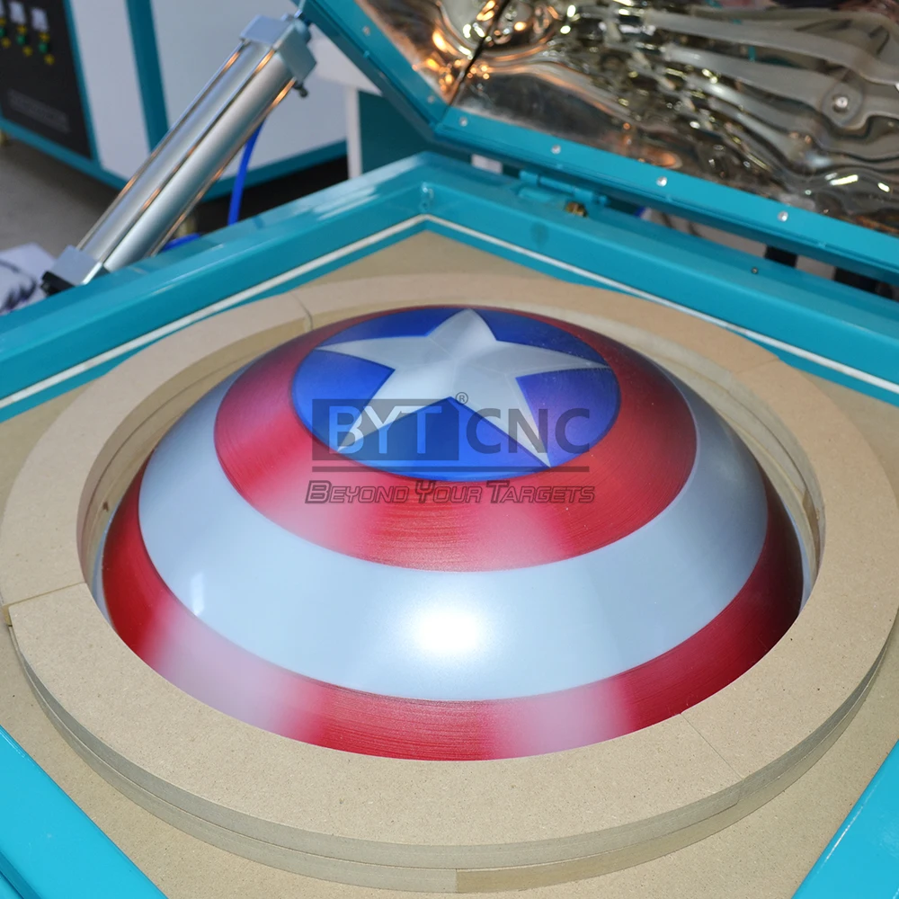 Manual Clamshell Abs Plastic Thermoforming Vacuum Forming Machine