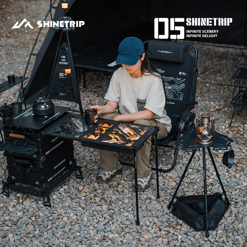 Shinetrip 05 Series Portable Camping Light Stand - Tactical Table