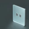 Double RJ45 Cat6 Bleu