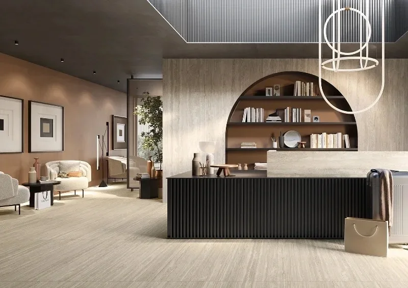 product modern natural white travertine cave lime stone for hotel villa interior for wall floor travertine design quality marble product-4