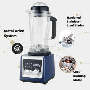New 1500W Commercial Home 15 Speed Kitchen Utensils Blender Machine 2L3L4L High Speed Push Button Ice Crusher Mixture Household