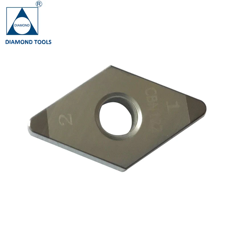 Factory Produced Pcbn Insert Cnc Turning Tools Four Tips Cbn Insert Cutting Tool