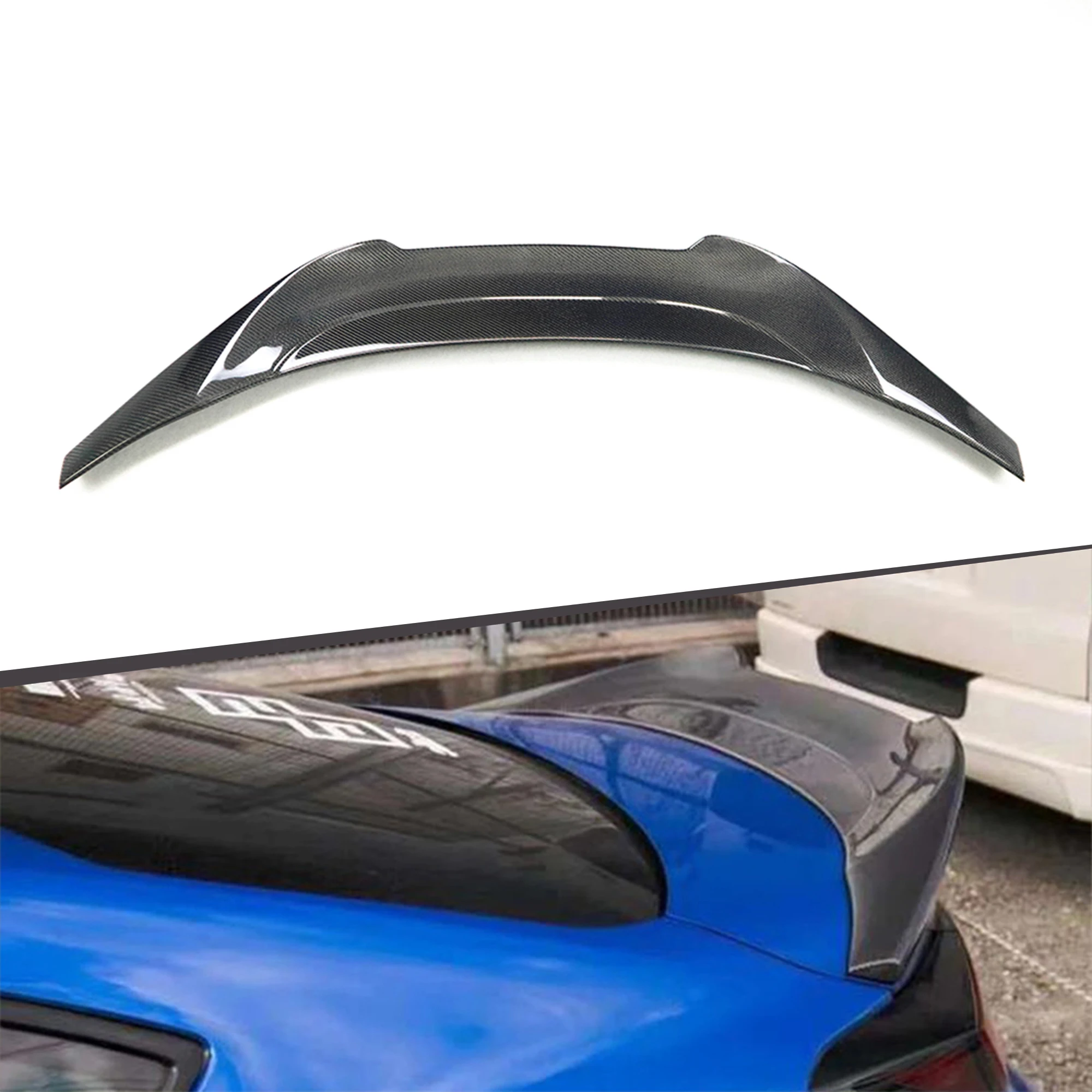 トヨタ GR86 スバル BRZ 改造テールウィング AD-RO カーボンファイバー 