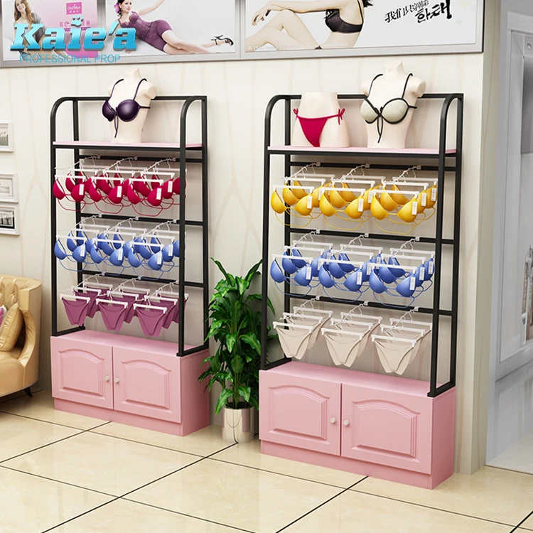 Gondola Display Stand Underwear Shop Display Shelf