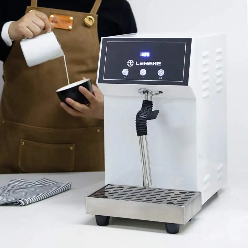 High Quality Strong Steam 5L Single Group Milk Steamer Heating Drinks Hot Water Boiler Milk Foaming Machine