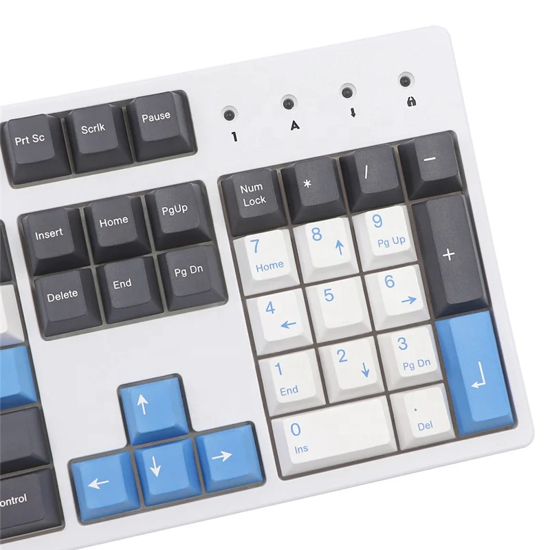 GMK Arctic CircleテーマPBT 5面昇華高さチェリーキーキャップフル