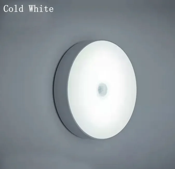 Motion Sensor Light Wireless LED Night Light Rechargeable for Home Kitchen Bedroom Body Induction Lamp Cabinet Light