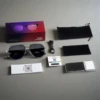 Silver frame gray lens