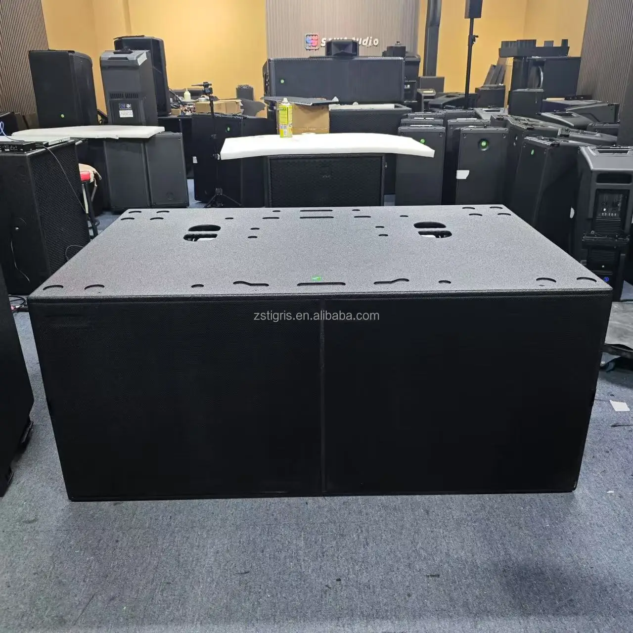 BSX Double 21 Inch Subwoofer Speakers - Professional Audio