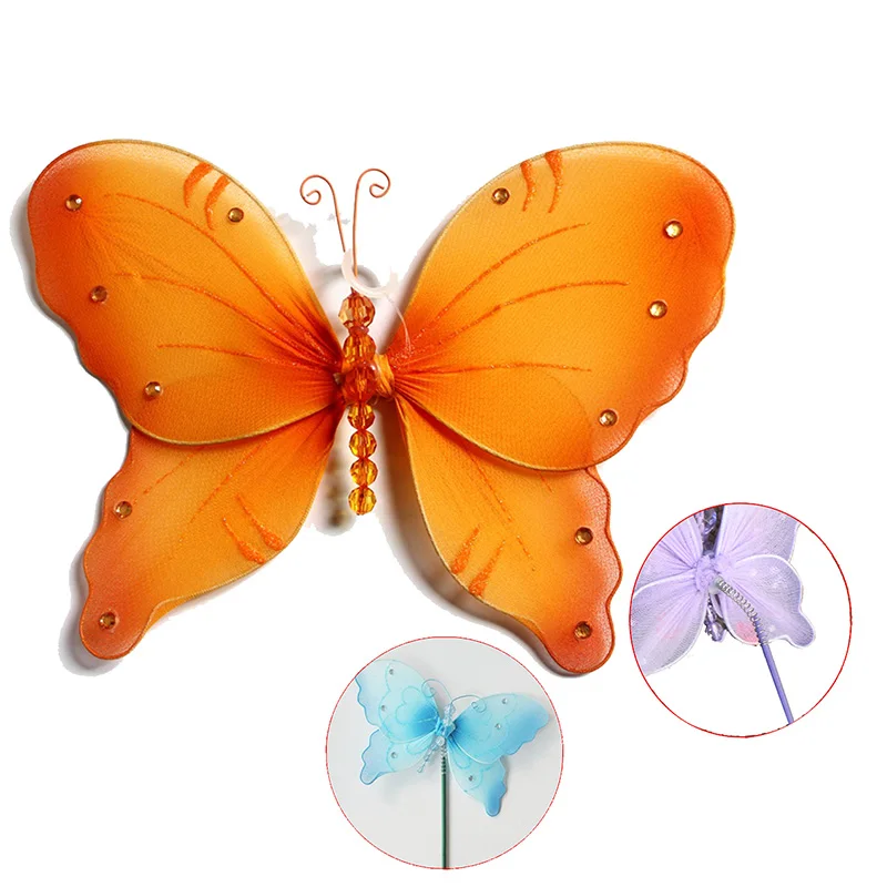 Estacas De Mariposa Personalizadas,Decoración De Jardín,Mariposas En  Alambre De Metal,Estaca De Planta Para Patio Al Aire Libre,Maceta De Flores  - Buy Jardín De Mariposas Juego,Jardín De Mariposas Decoraciones,Decoración  De La Mariposa Product