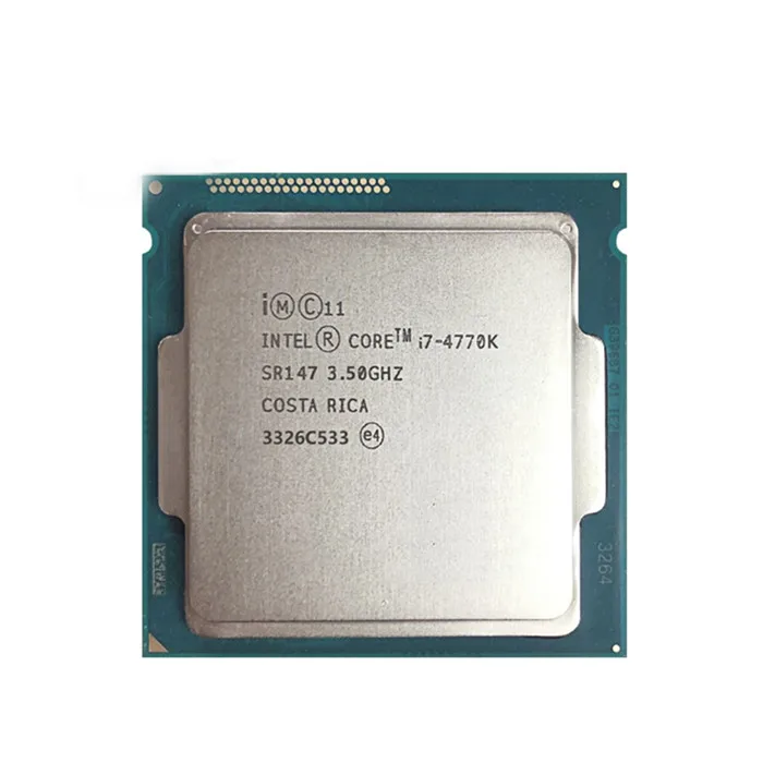 【動作確認済み】Intel CPU Corei7-4770 CPU】Intel Core i7 6700K 4C8T 動作確認済 LGA1151 第6世代 第7