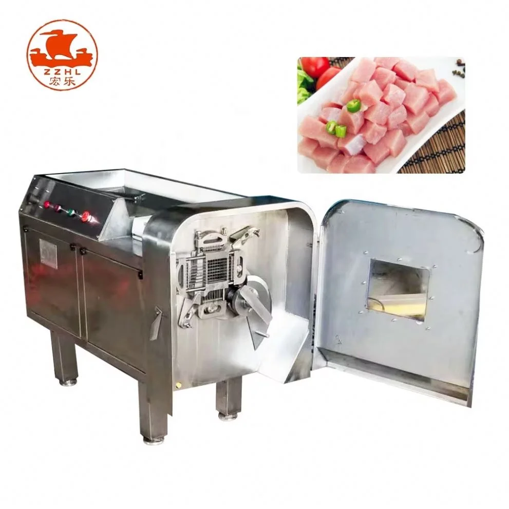 Super Prestatie Vlees Snijder Commercieel Bevroren Vlees Snijmachine Snijder Aanpasbare Grootte Vis Snijmachine Vlees Snijmachine