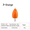 3.2g flotador naranja para agua - a granel individual