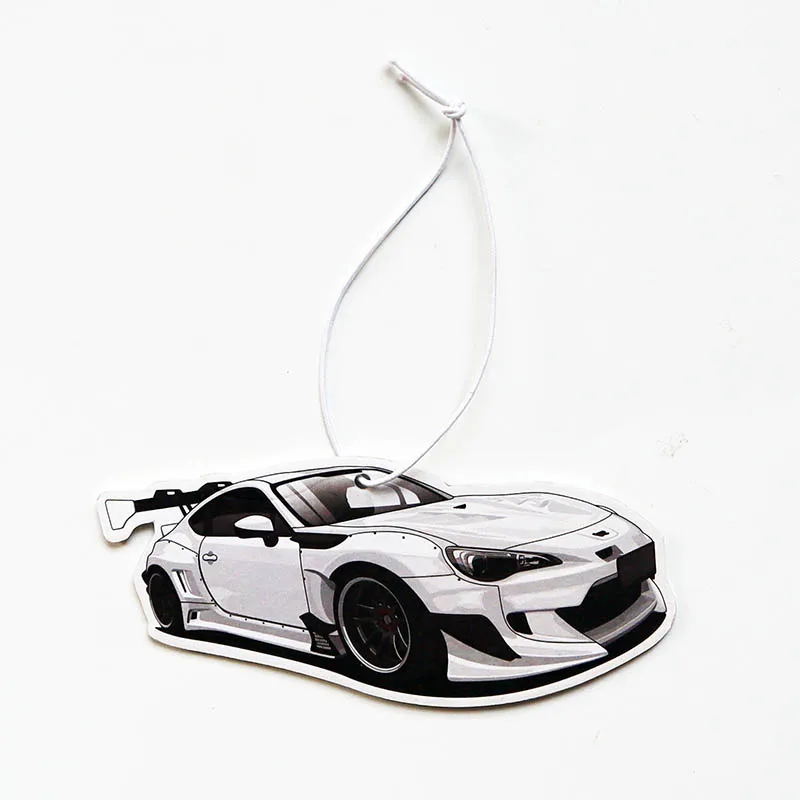 Customized Design Car Shape  Hanging Air Freshener Custom Paper Car Air Freshener