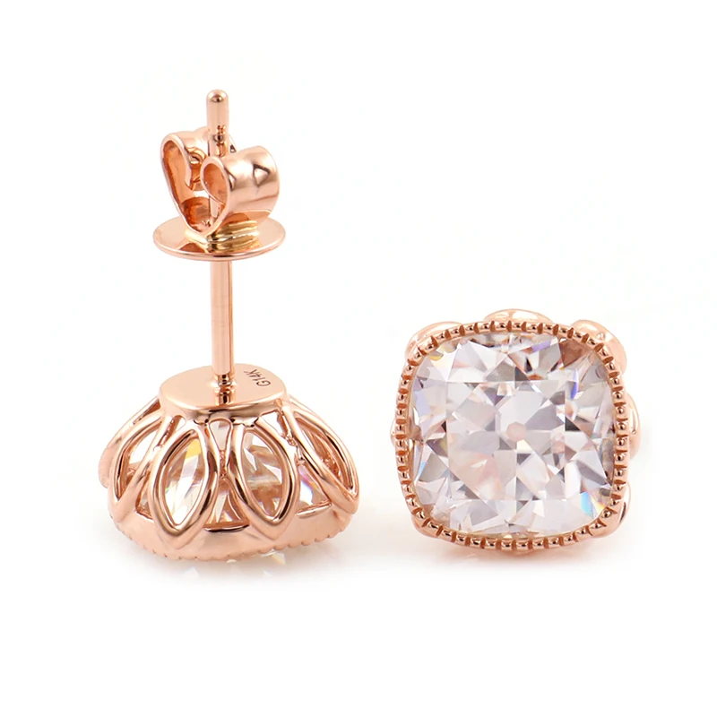 rose gold earrings with price