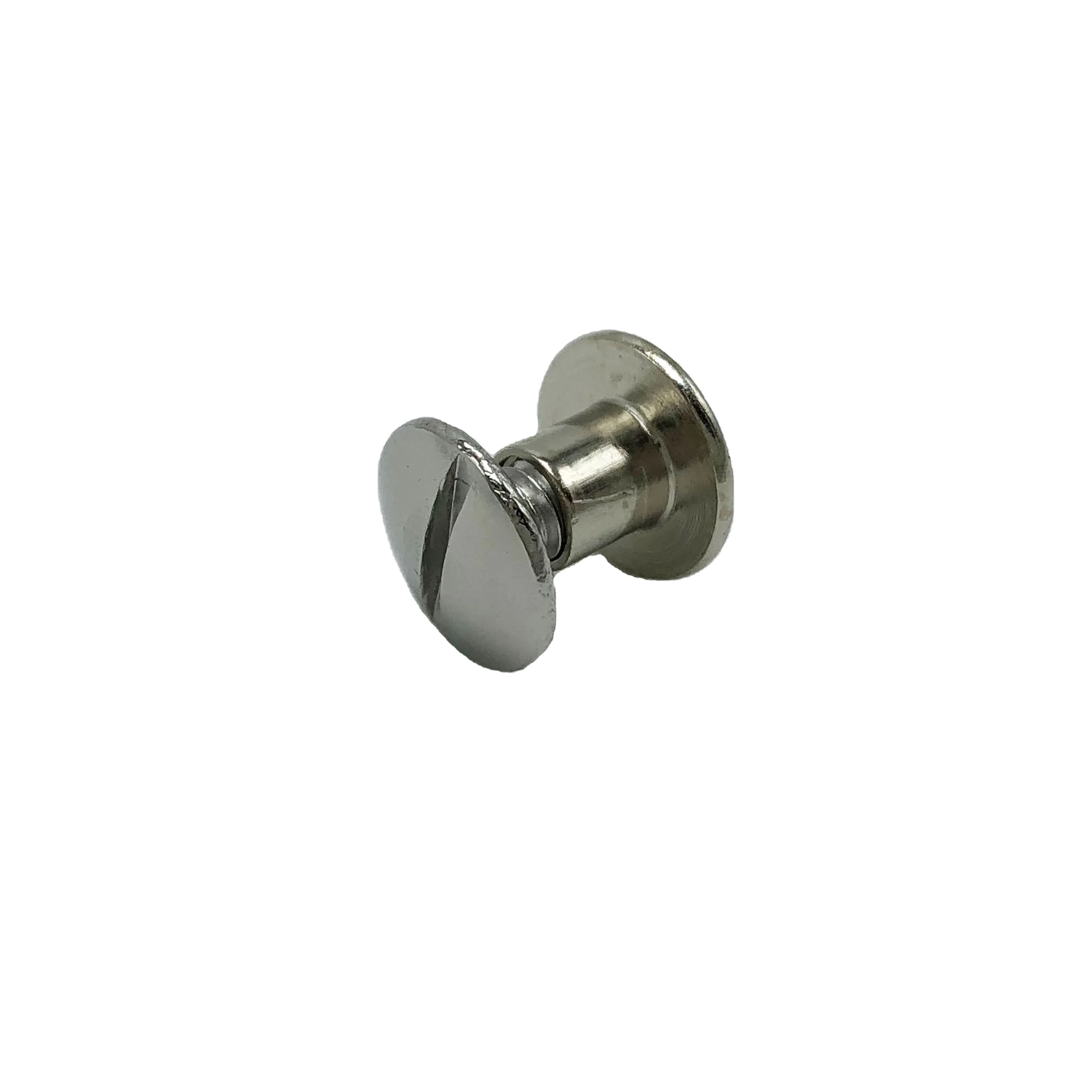 50 Poteaux De Reliure Nickelés – Vis 5x12mm – Pour Album à Anneaux