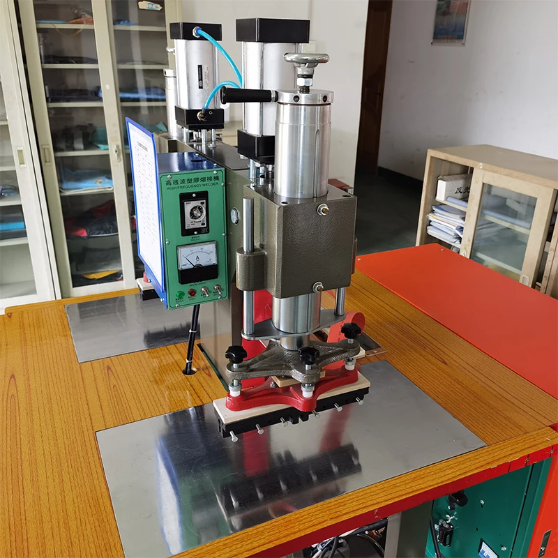 Semi Automatic High Frequency PVC Urinal Blood Bag Welding Making Machine With Solide Table