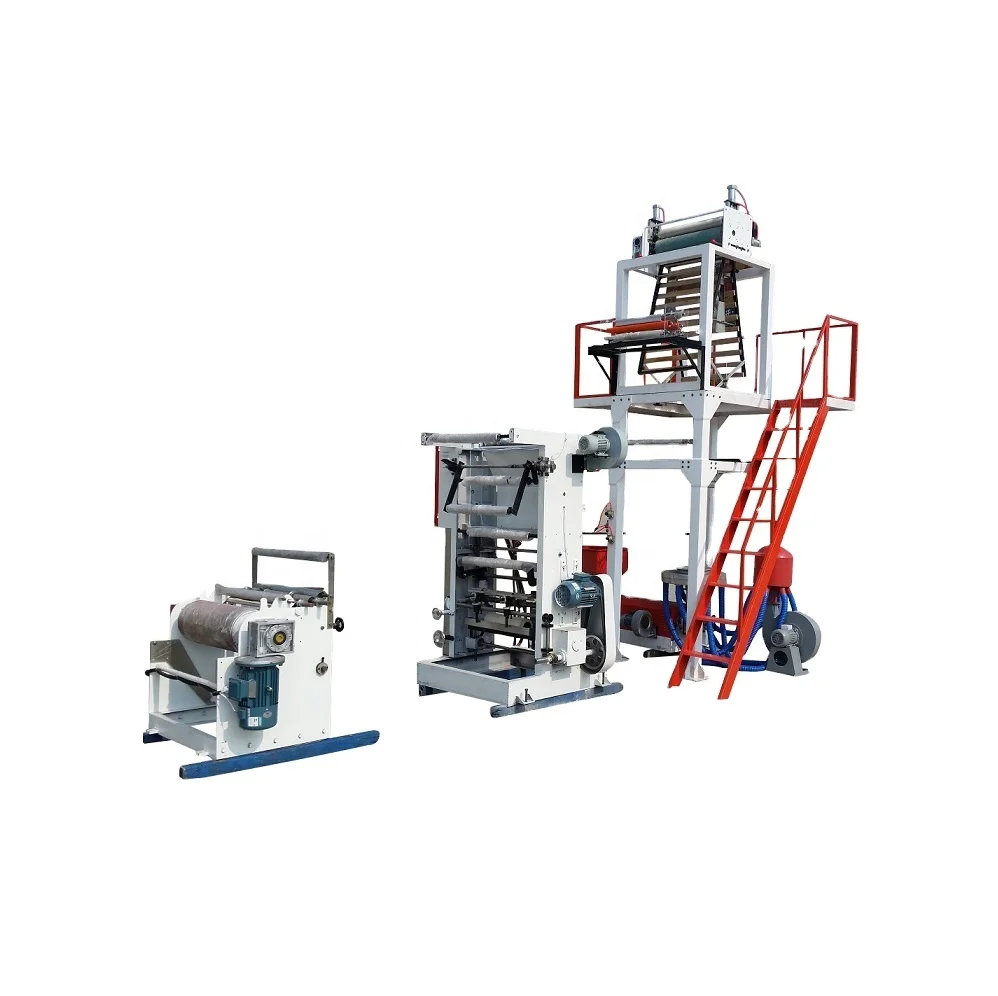Полный пакет производственная линия двойной цвет пластиковой пленки дуя машина пленки машин по производству двустенных выдувной экструзии пленки машины