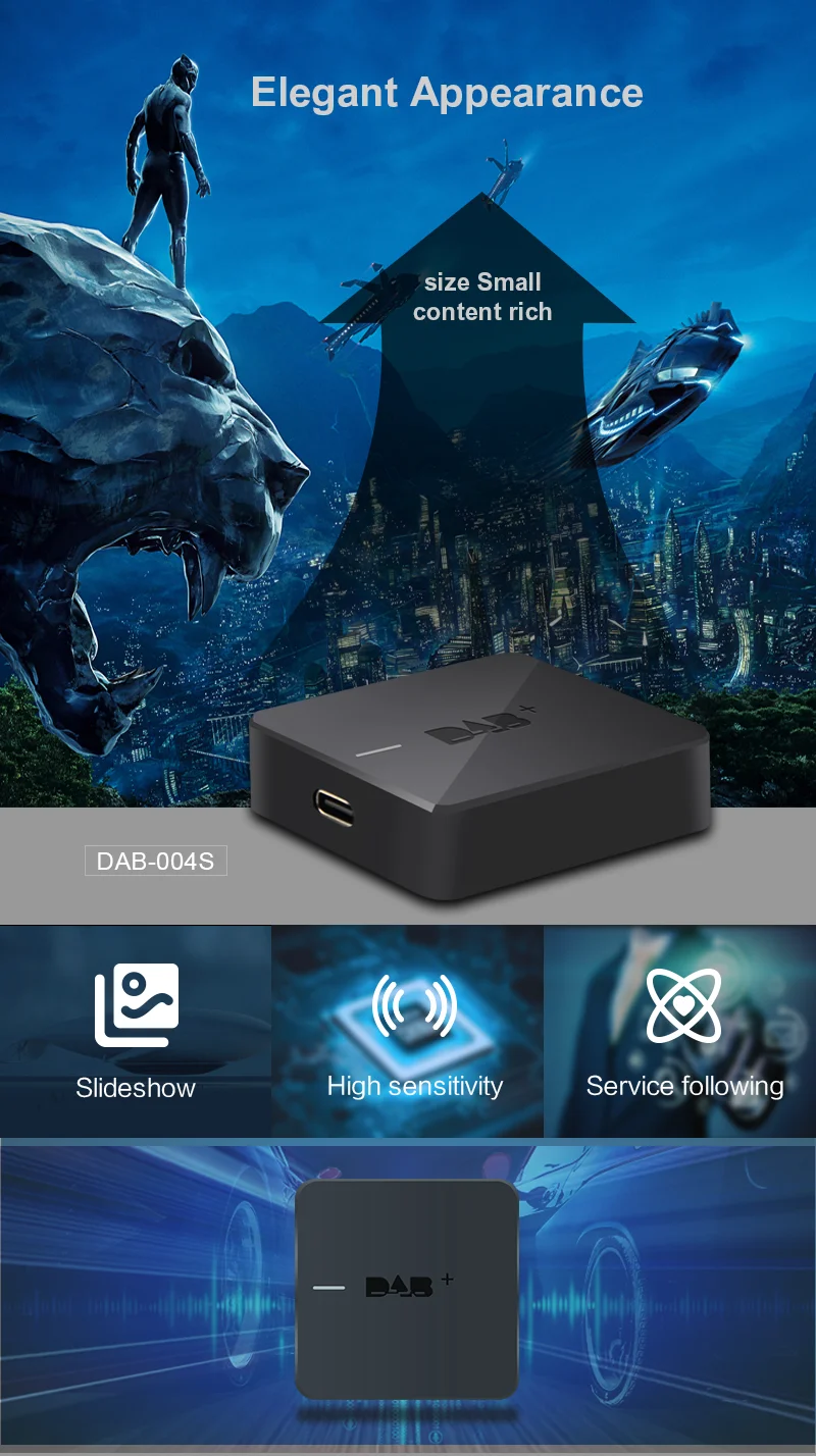 Universal Usb Port Dab+ Box For Android 5.1/6.0/7.1/above Car Dvd ...