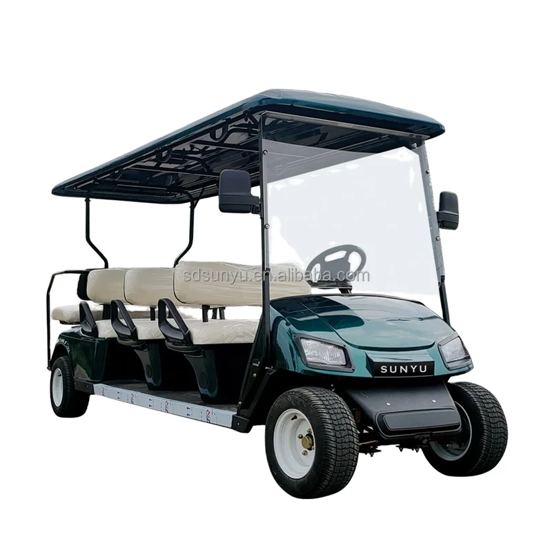 SUNYU 6-Seater Electric Golf Cart with 48V Battery 5KW Motor - Main Image