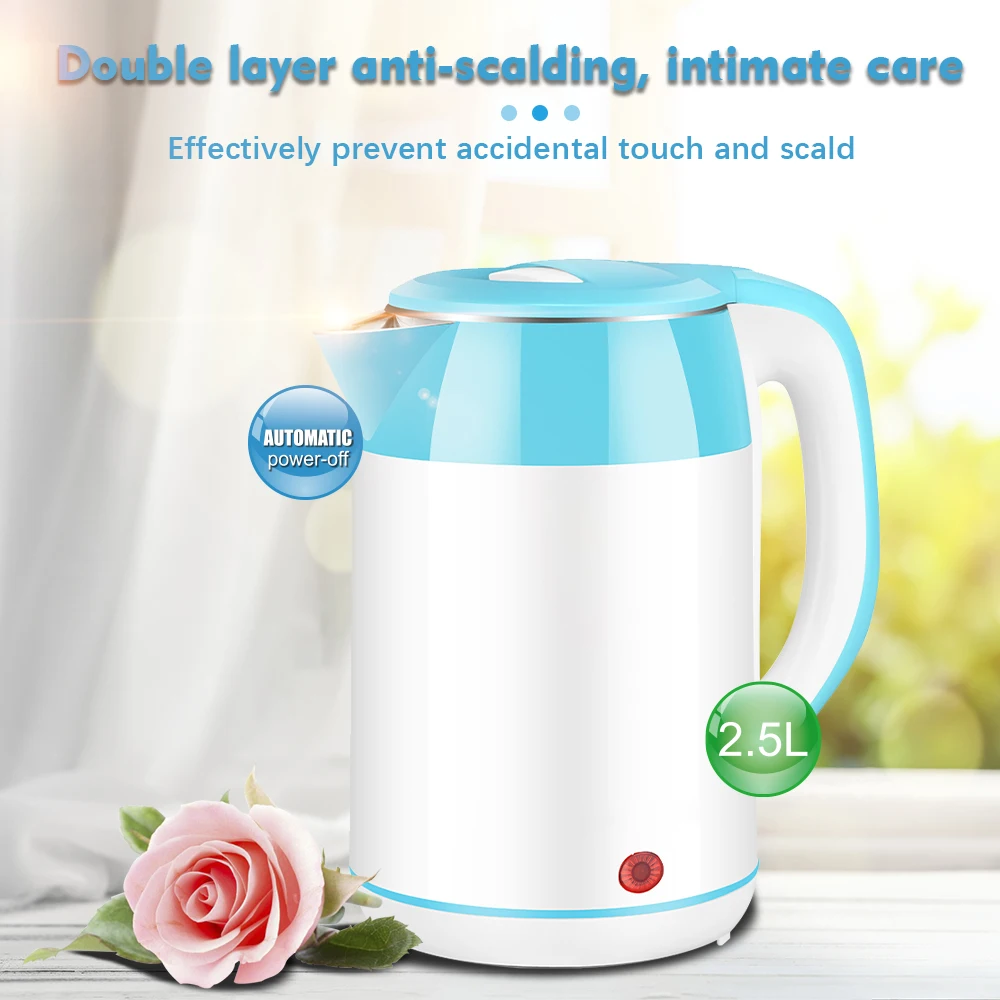 Most Popular Portable Electric Kettle Foldable Colorful Cordless with Keep Warm Feature for Household Use