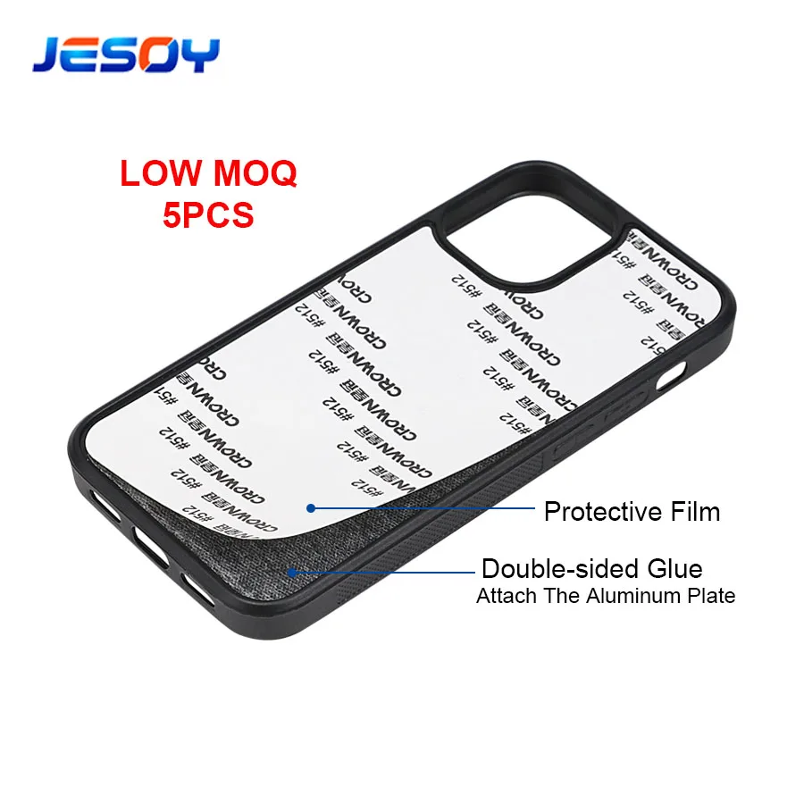 JESOY Custom Unique Housing Case 2D Sublimation Phone Cover Phone Case for iPhone 8 X 5