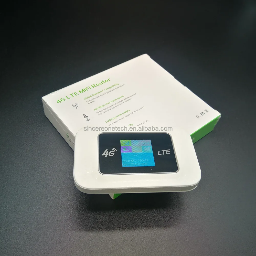 4g Hotspot D921 with Color Lcd Screen Display Mobile Pocket Wifi Router