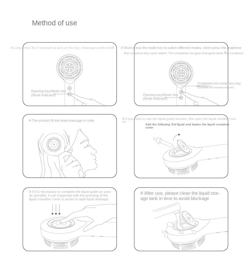 mijia smart head massage comb-4