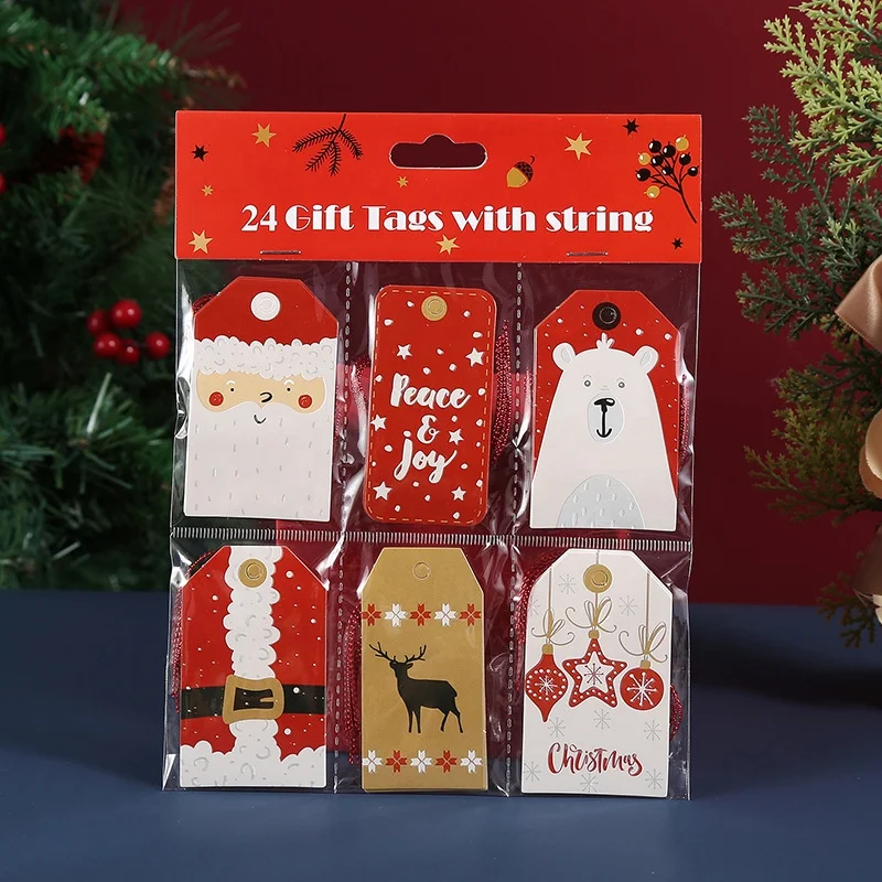 Custom Decoration Tag Name Sticker Dollarama Retro Wood Bamboo