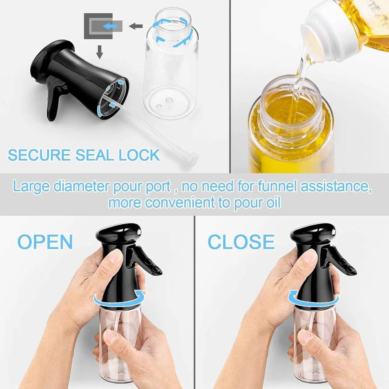 product thickened glass oil vinegar dispenser push type oil atomiser olive oil sprayer bottle for salad bbq kitchen cooking and baking-33