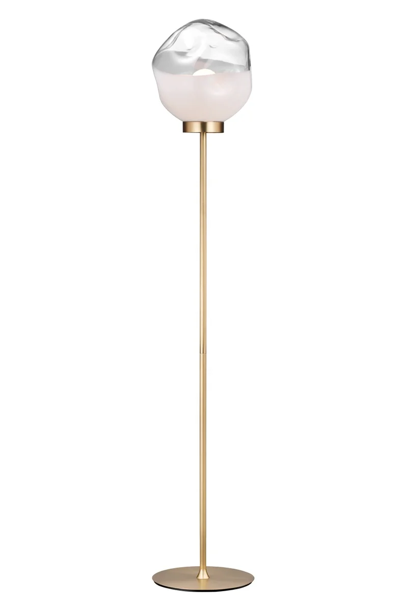 Модная металлическая стеклянная Современная декоративная Современная уникальная роскошная настольная лампа MARSDEN ручной работы для отеля