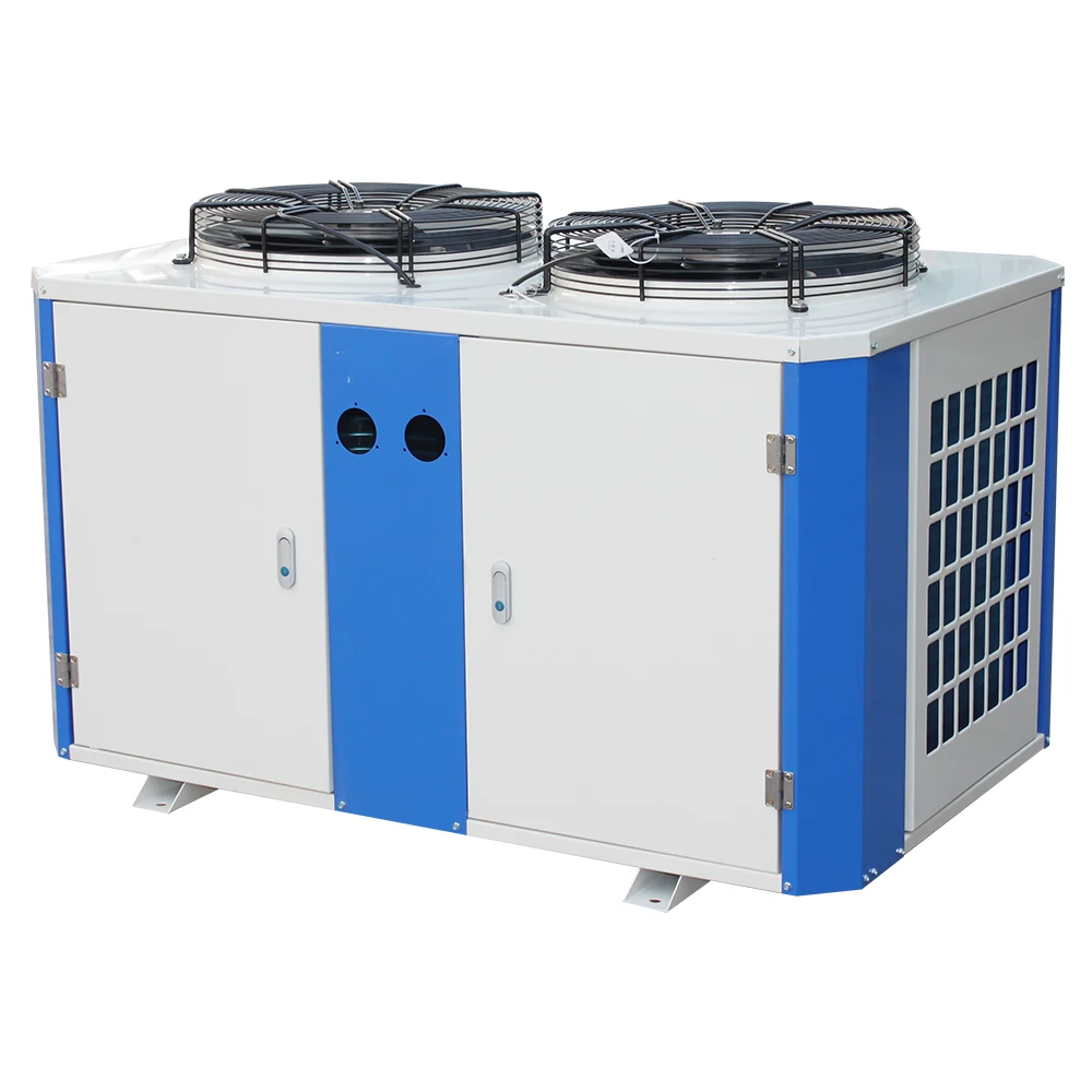 U Type Cold Room Condenser Blast Freezer Unit Single Phase Refrigeration  for Trucks