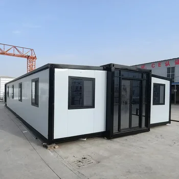 Factory Direct Supply Sale Modern Design Expandable Container House 40ft 2 Bedrooms Prefabricated Expandable Container House