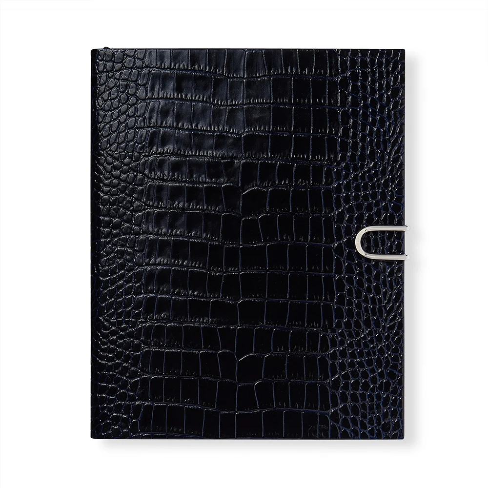 Офисные канцелярские принадлежности на заказ, кожаный ежедневник A4 Croc, блокнот, журнал для бизнеса, записная книжка, ежедневный план, блокноты