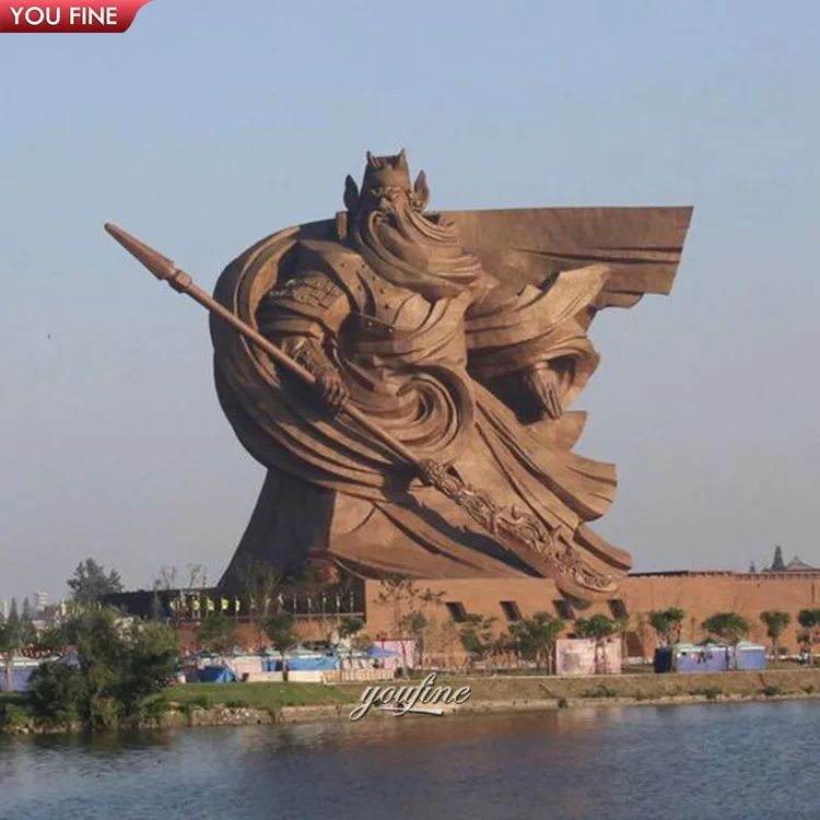 題：不老長寿 青銅製中国人物像 木箱付き 縦29cm 大巨大な