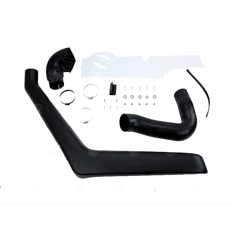 Uacad Snorkel Air Intake Kit For Toyota Land Cruiser 70 Series 1985-2007 - Black, Cold Air