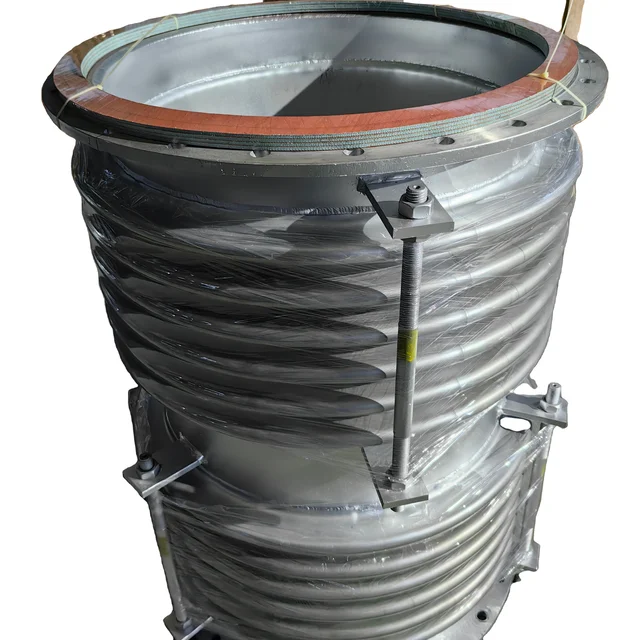 321 Stainless Steel Expansion Joints High Temperature Boiler Flue Bellows