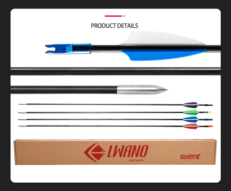 6mm Fiberglass Arrow,Archery Bulk Shooting Recurve Bows Practice Arrows