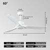 60INCH-White