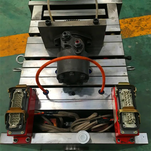 Unscrewing Injection Plastic Lid Mould by Hydraulic Motor
